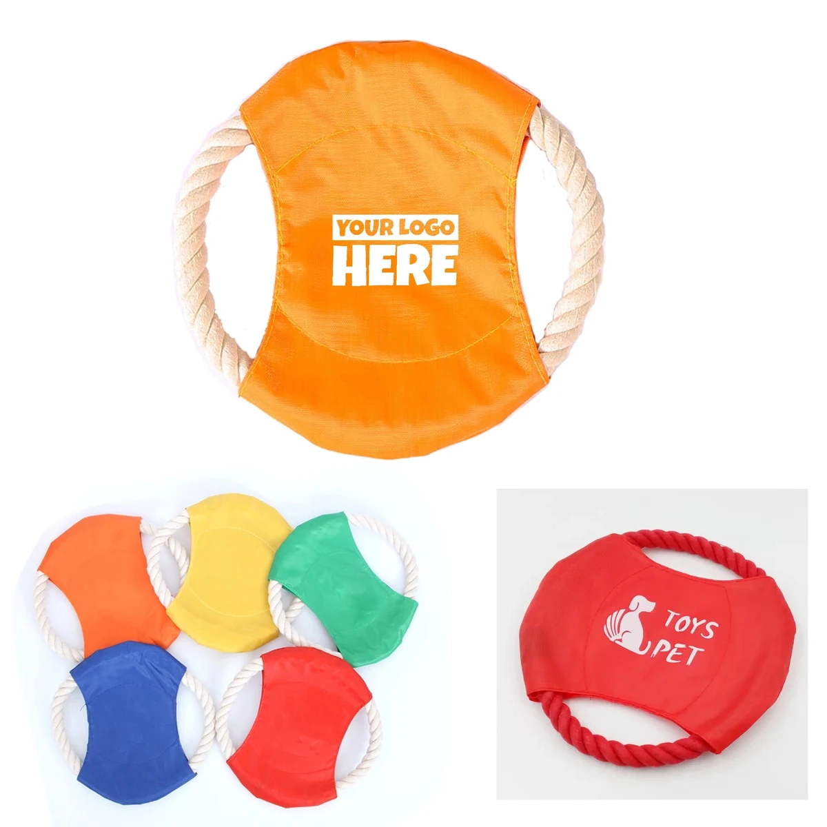Pet Cotton Rope Dog Flying Disk 1