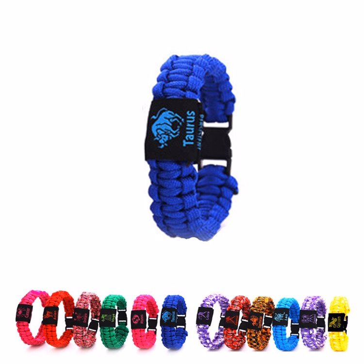 Survival Compass Wristband With 12 Constellation Pattern