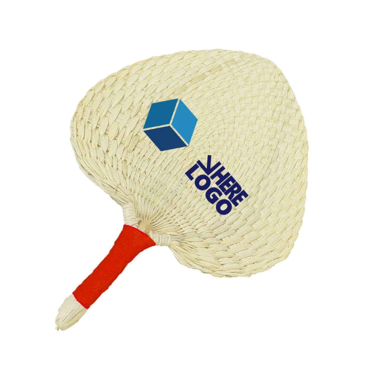 Handwoven Portable Palm Fan 1