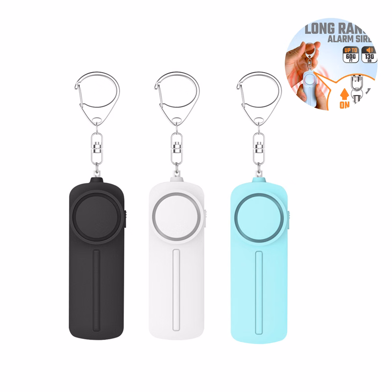 ABS Pull-Pin Personal Alarm Keychain