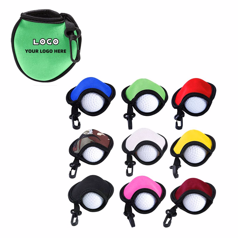 Branded On-Course Golf Ball Scrubber Bag