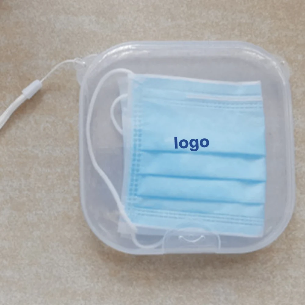 Clear Mask Storage Box 1