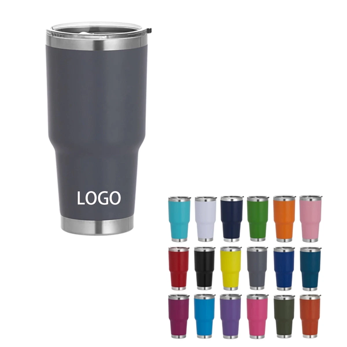 30Oz Tumbler Stainless Steel Vacuum Insulated Cup 1