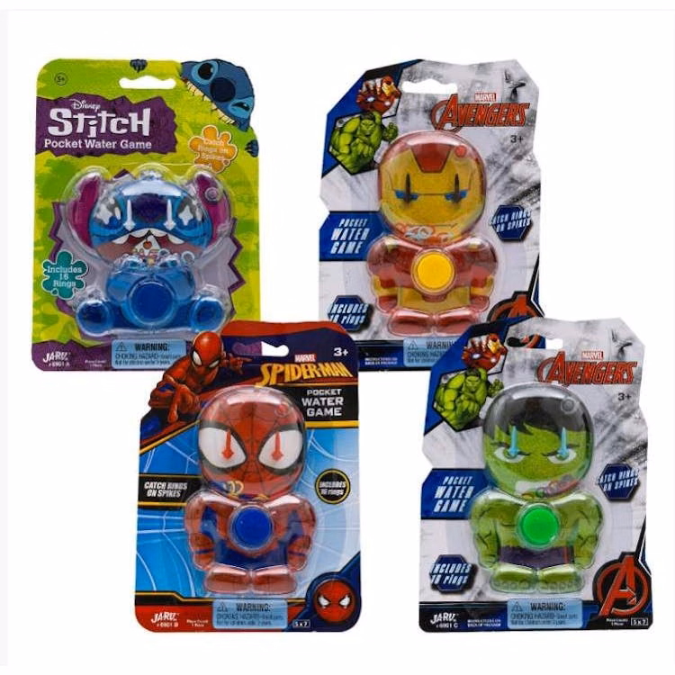 Disney and Marvel Pocket Water Game - Assorted Characters