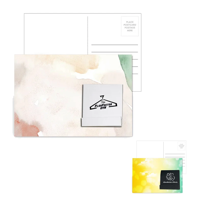 Post Card With Matchbook Nail File 1