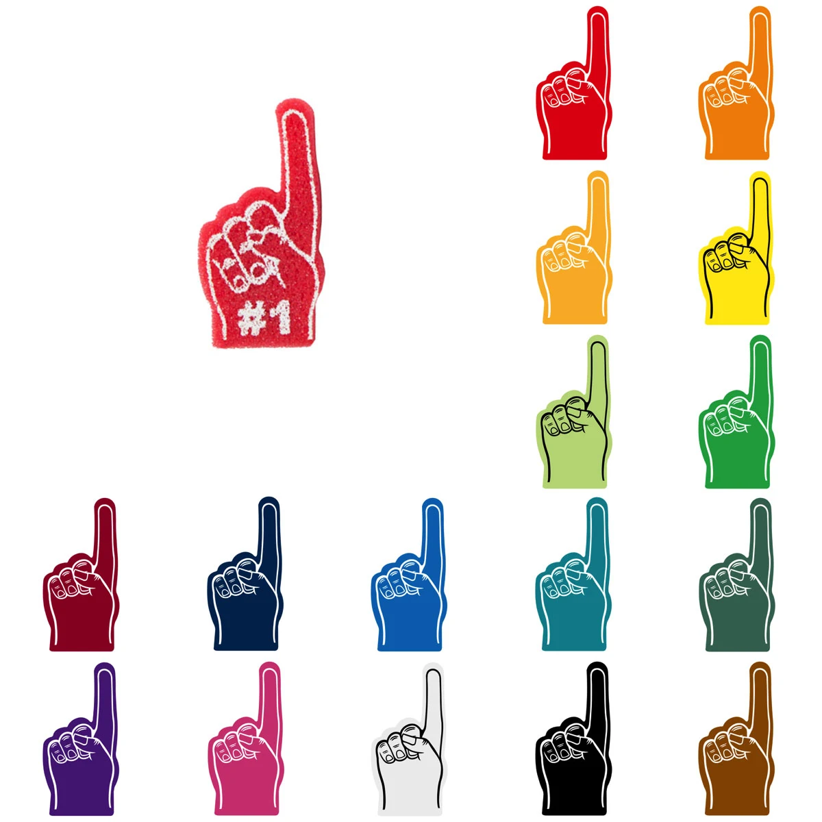 3" Mailer Foam Hand 1