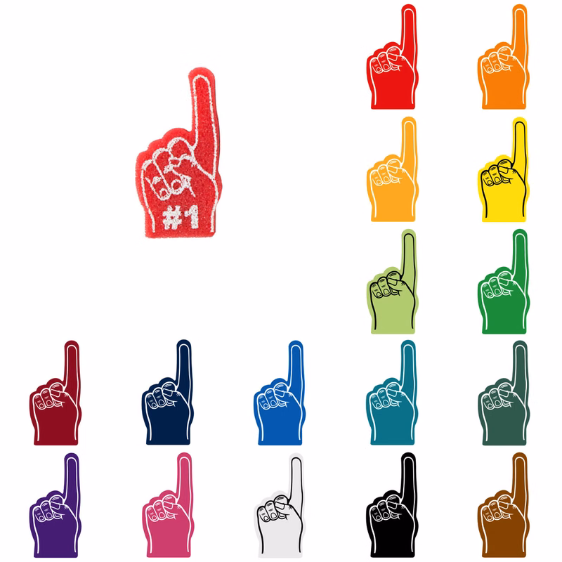 3" Mailer Foam Hand