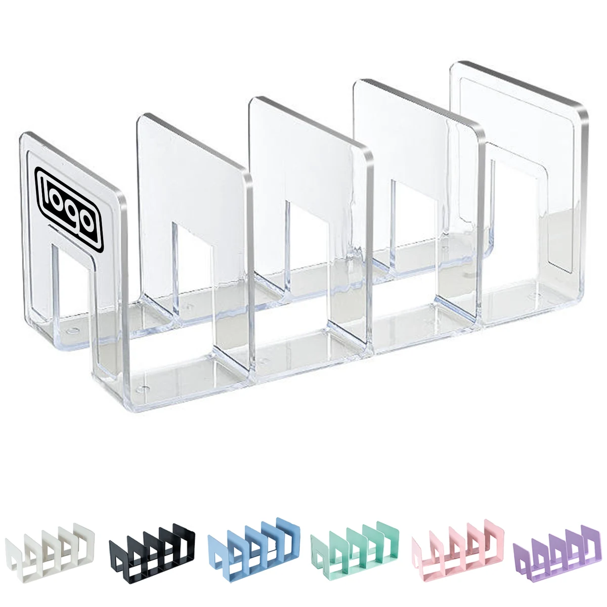 Clear Acrylic Multi Compartment Display Rack 1