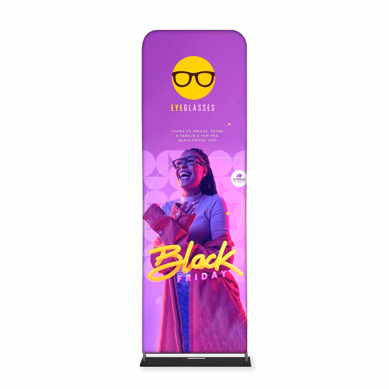 Tube Banner, Double Sided Digitally Printed - 10'x3'