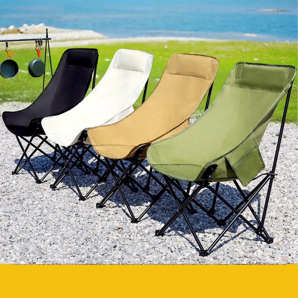 Outdoor high-back folding chair 1