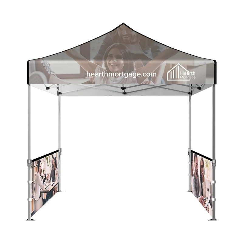 DisplaySplash 10' x 3' Double-Sided Tent Wall, 2pc Set 1