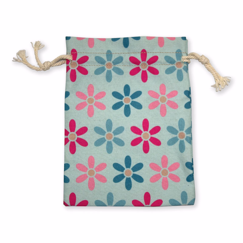Drawstring Cotton Bag 4.72" x 6.49"