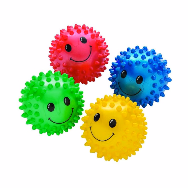 Smiling Spike Balls 3" - Assorted