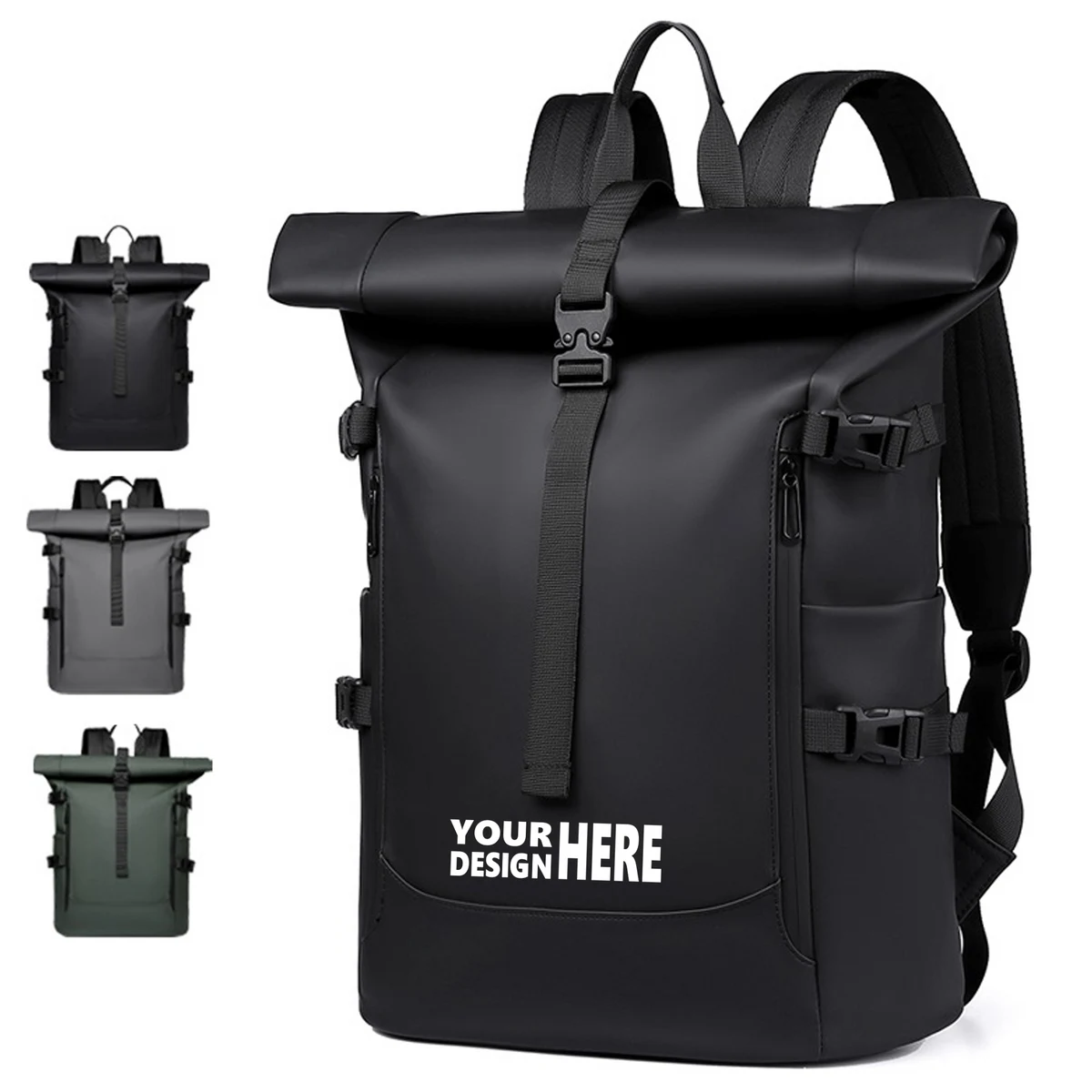 MOQ 10 Expandable Waterproof Laptop Backpack 1