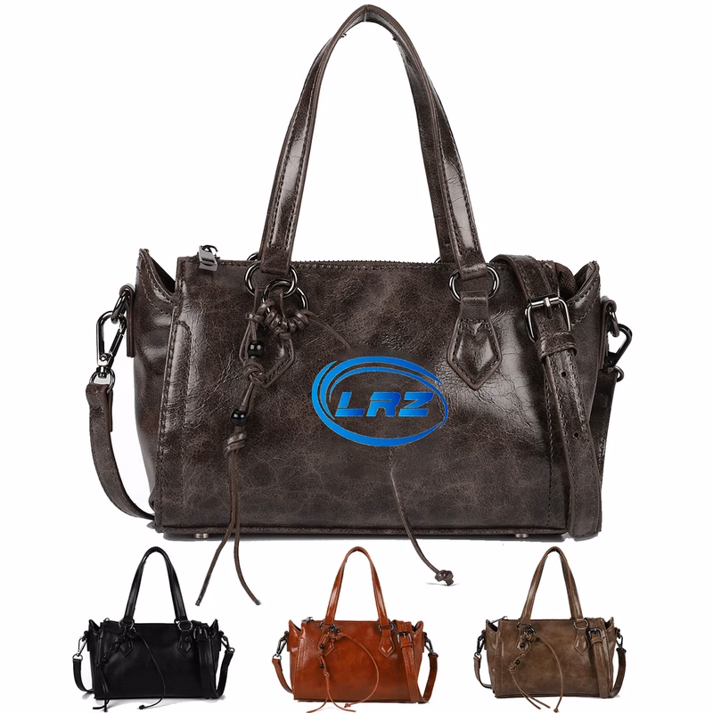 PU Top Handle Satchel for Women Designer