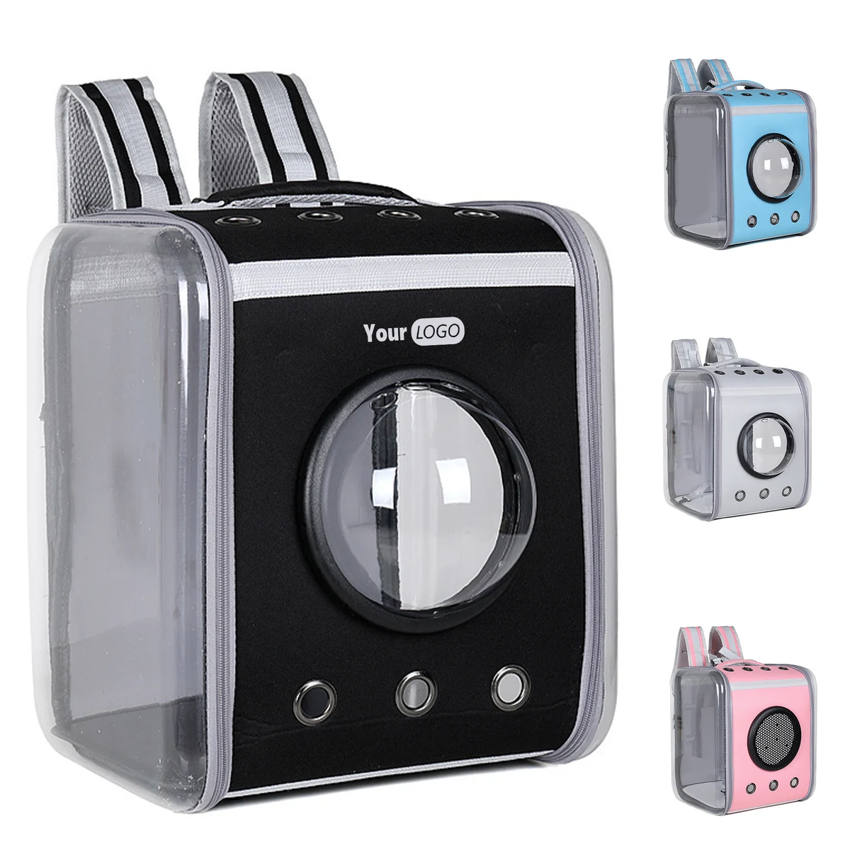 Pvc Breathable Backpack Pet Bag 1
