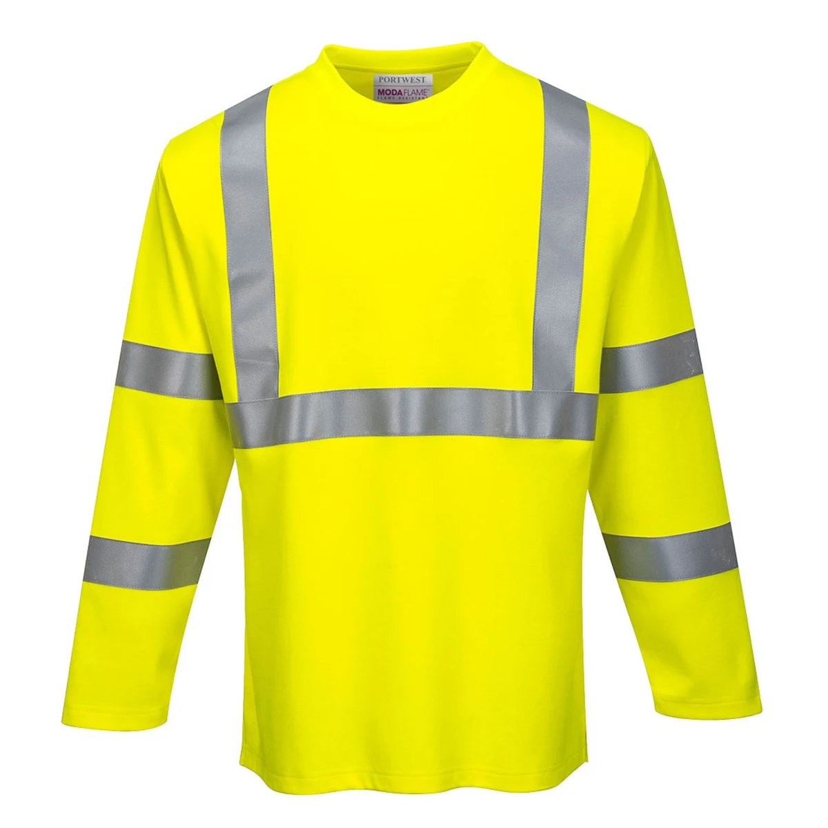 Portwest FR Hi-Vis Long Sleeve T-Shirt 1