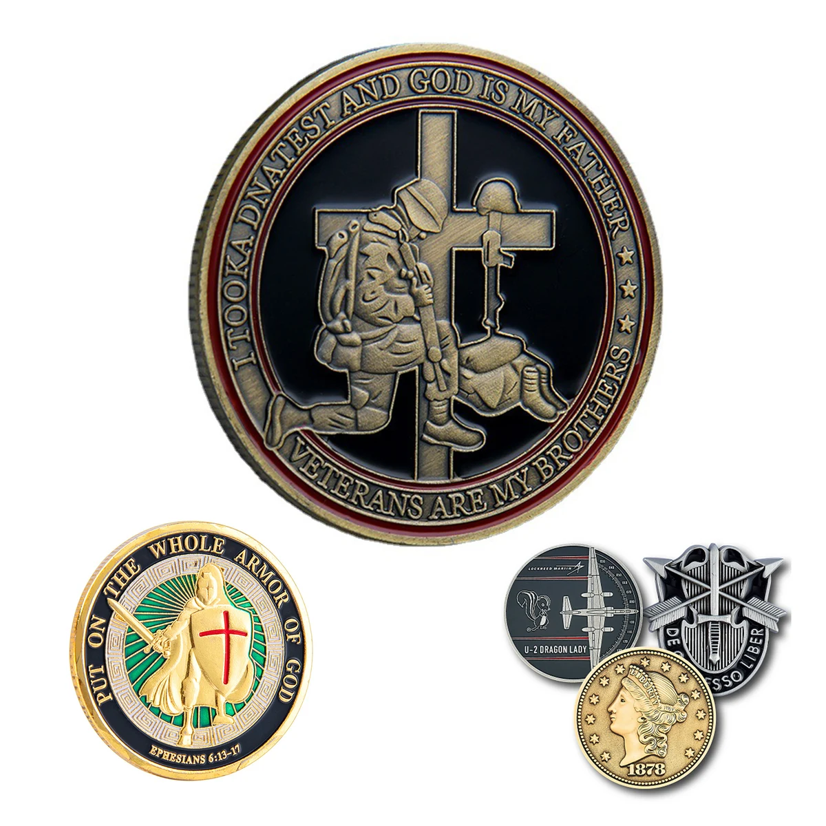 Challenge Coin Die Struck Enamel 1