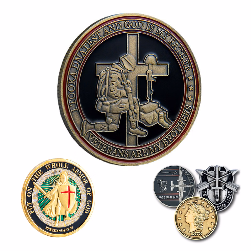 Challenge Coin Die Struck Enamel