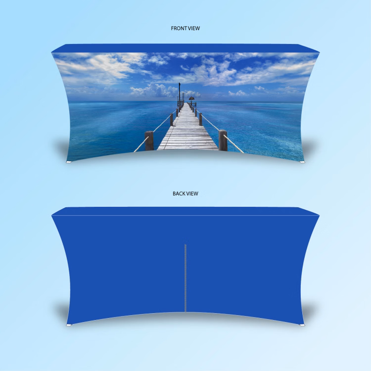 6ft Stretch Full Digital Table Cover