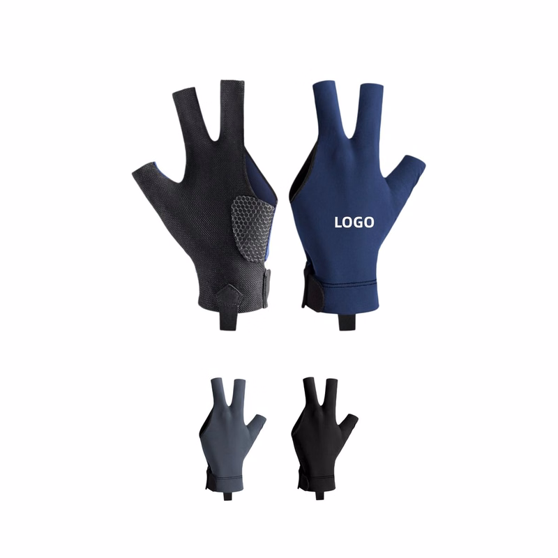 Open-Finger Non-Slip Pool Glove