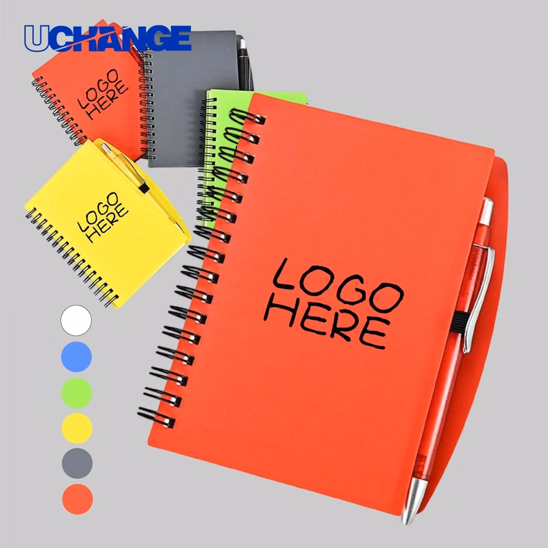 A5 Student Notebook Journal with Pen for School