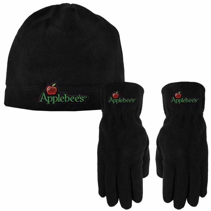 Fleece Beanie and Gloves Combo
