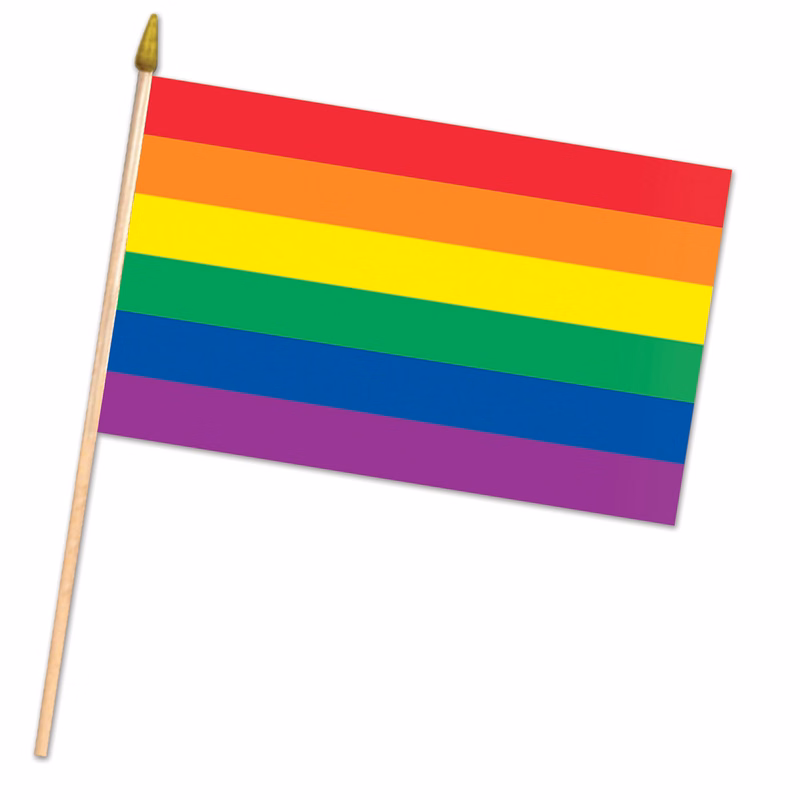 Polyester Rainbow Flag