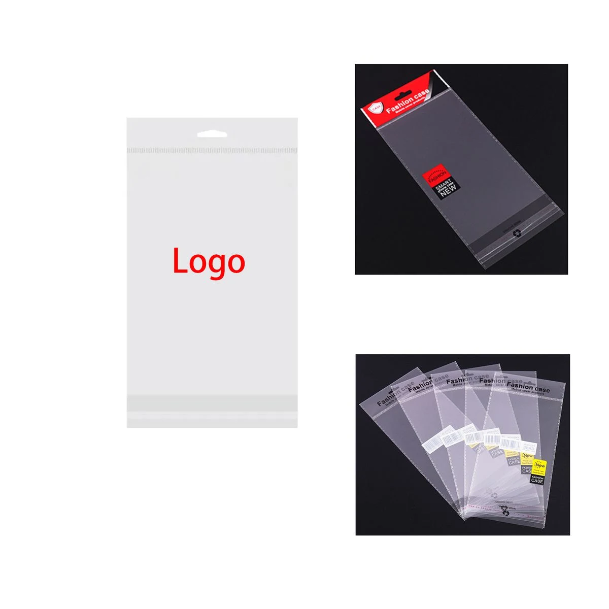 Customed Clear Self-Sealing Opp Bag 1