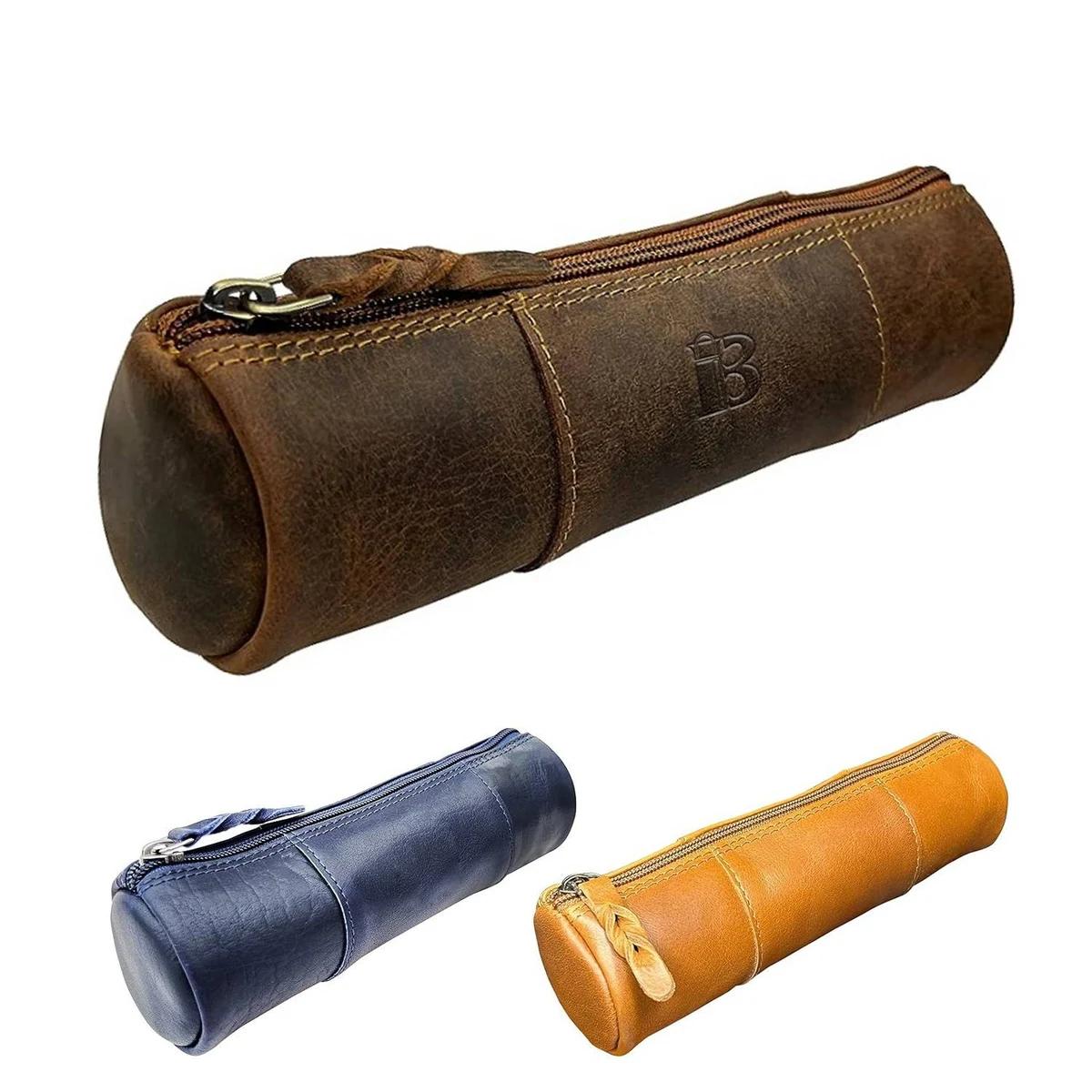 Genuine Leather Pencil Case 1