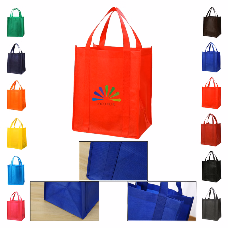 MOQ 100pcs Reusable Branded Shopping Bag