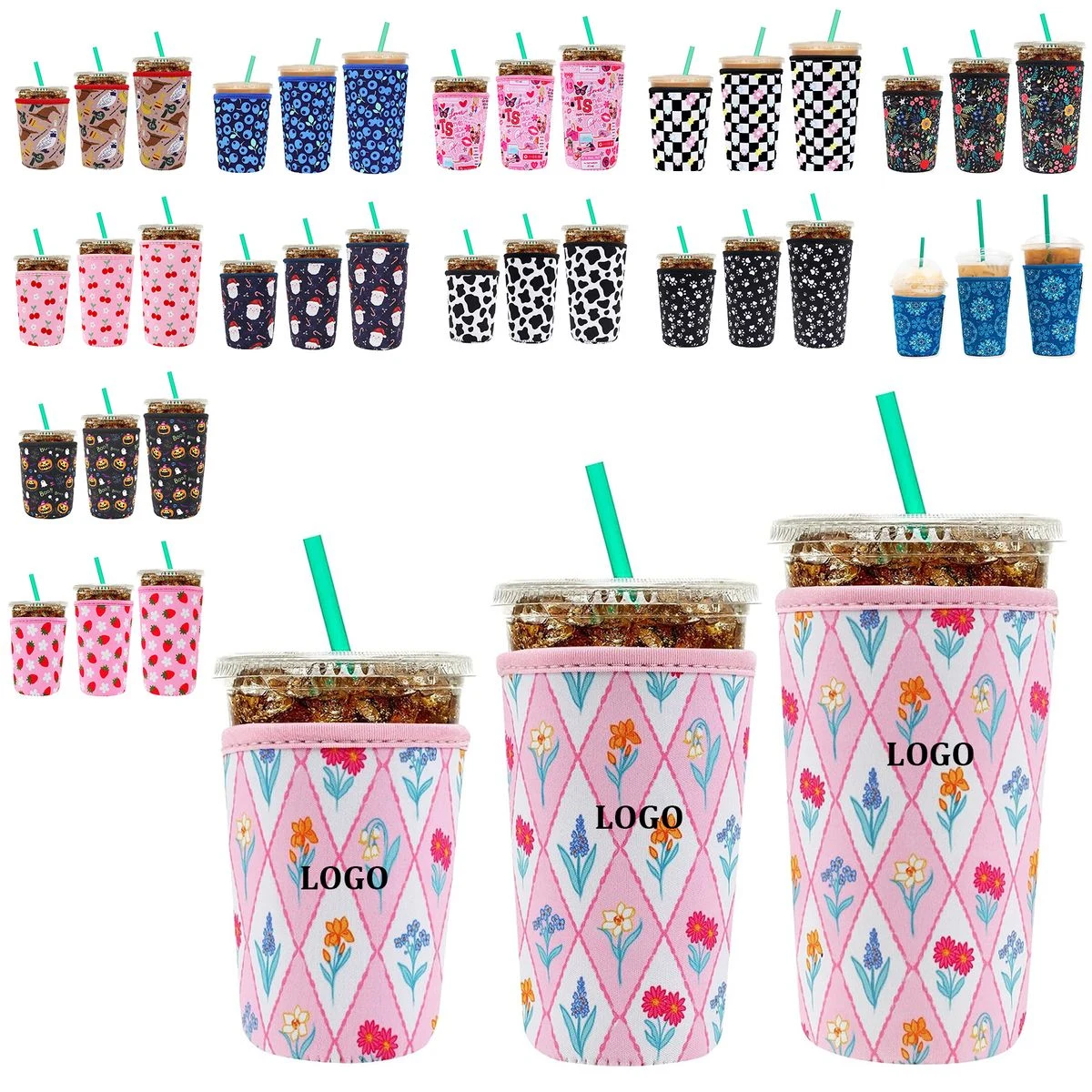 Reusable Insulator Sleeve for Iced Drinks 1
