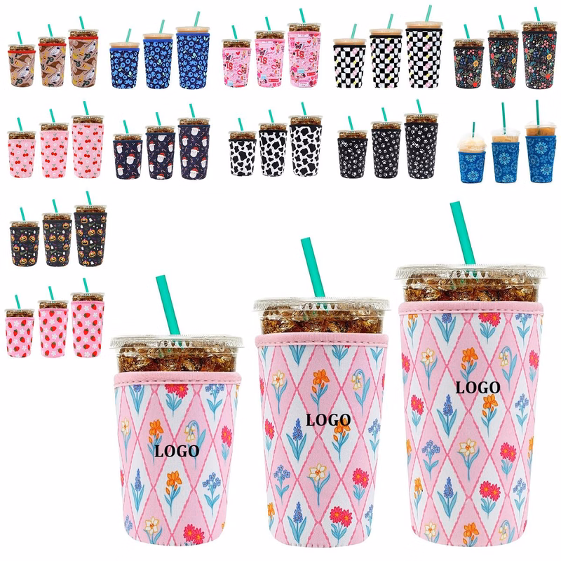 Reusable Insulator Sleeve for Iced Drinks