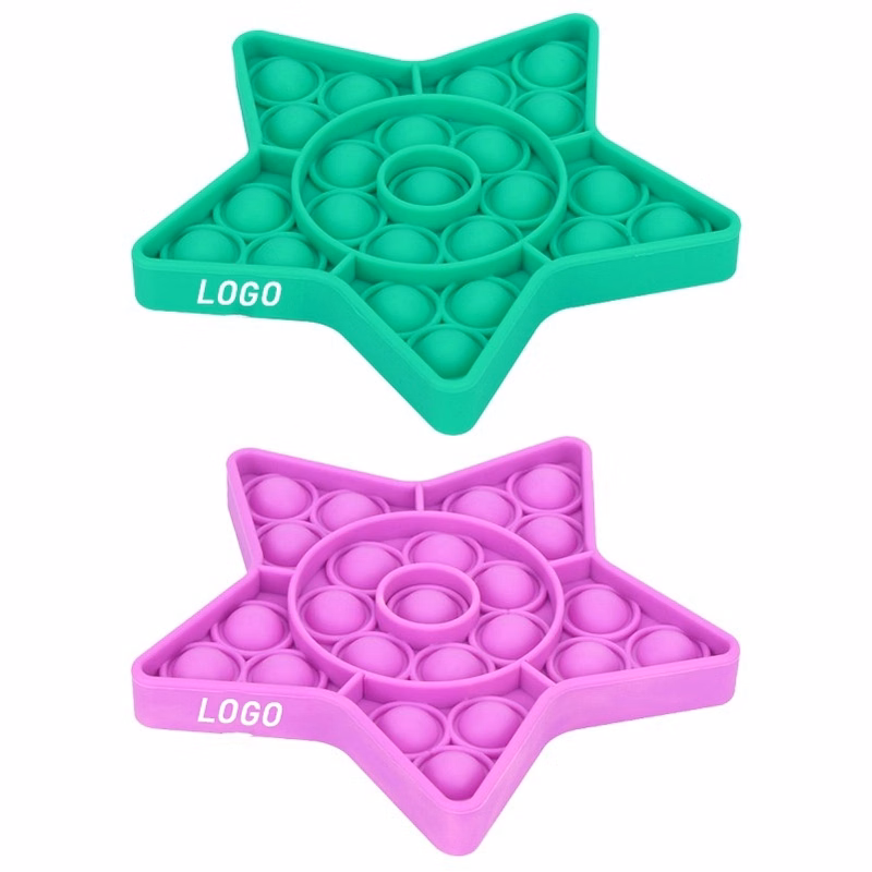 Push Pop Bubble Sensory Fidget Toy Five-pointed Star