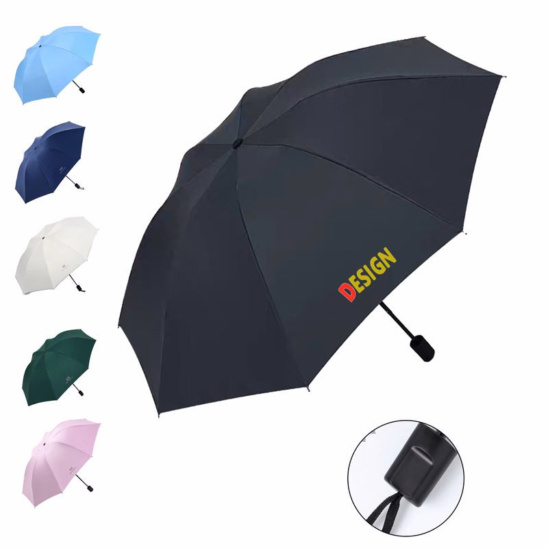Manual Compact Rain And Shine Umbrella