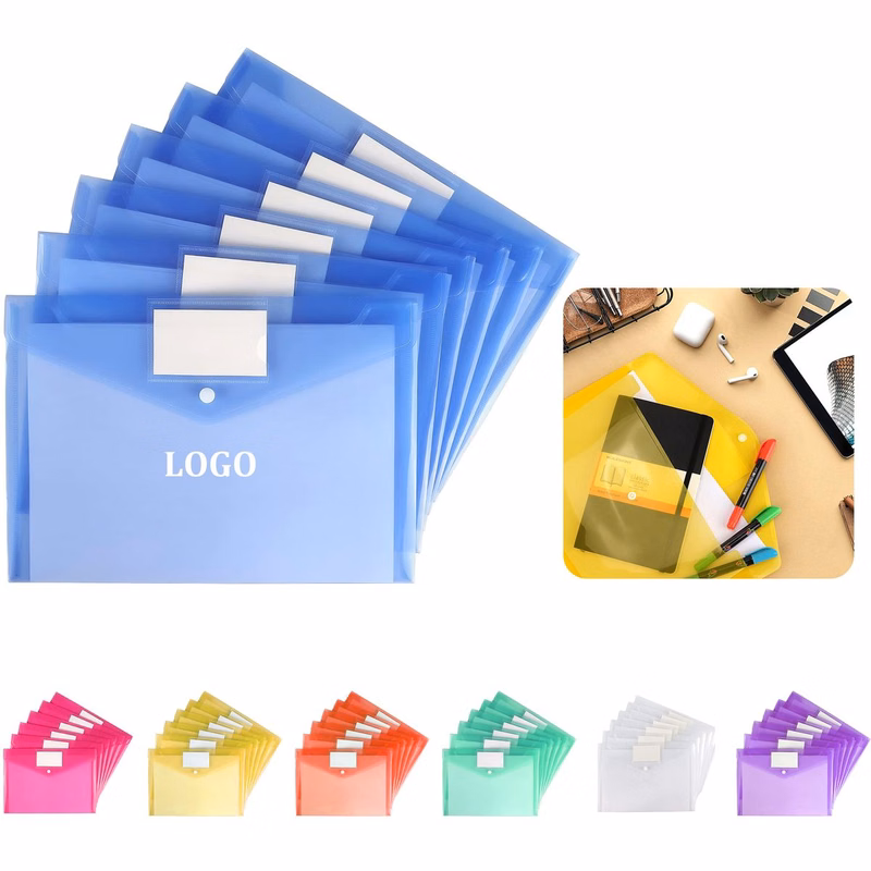 Clear Document Folders Plastic Envelopes