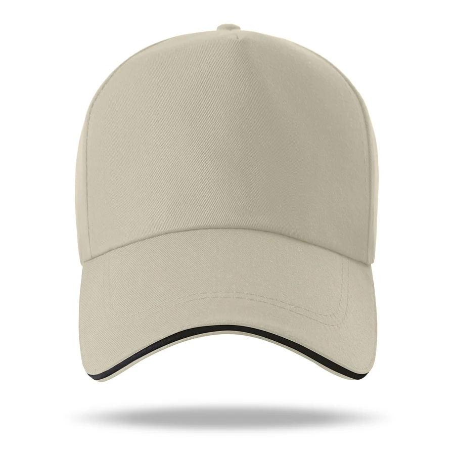Stock Poly Cotton 5 Panel Cap, Double Buckle Back Fastener 1