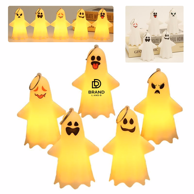 Glowing Ghost Lights Halloween Decorative