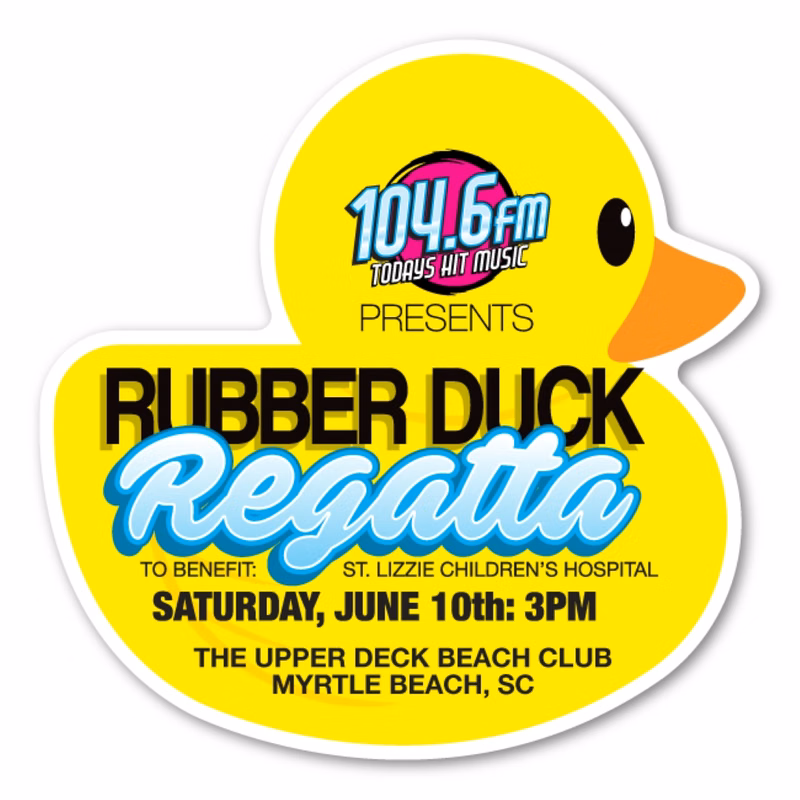 Rubber Duck Magnet - 3" x 3" - 30 mil - Outdoor Safe