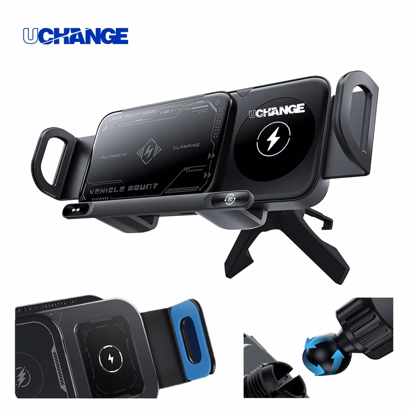Foldable-Phone Wireless Car Charger Mount