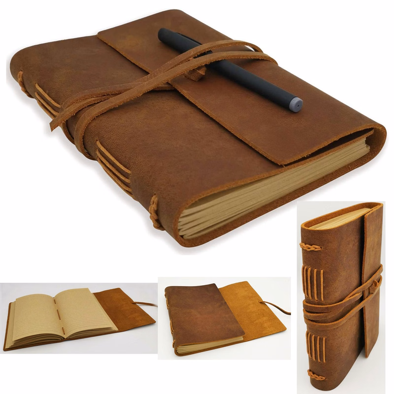 5 x 7 Inches Leather Journal Writing Notebook