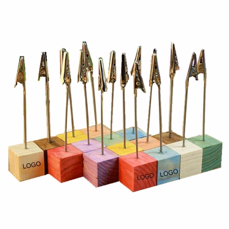 Wooden Memo Clip For Photo And Card