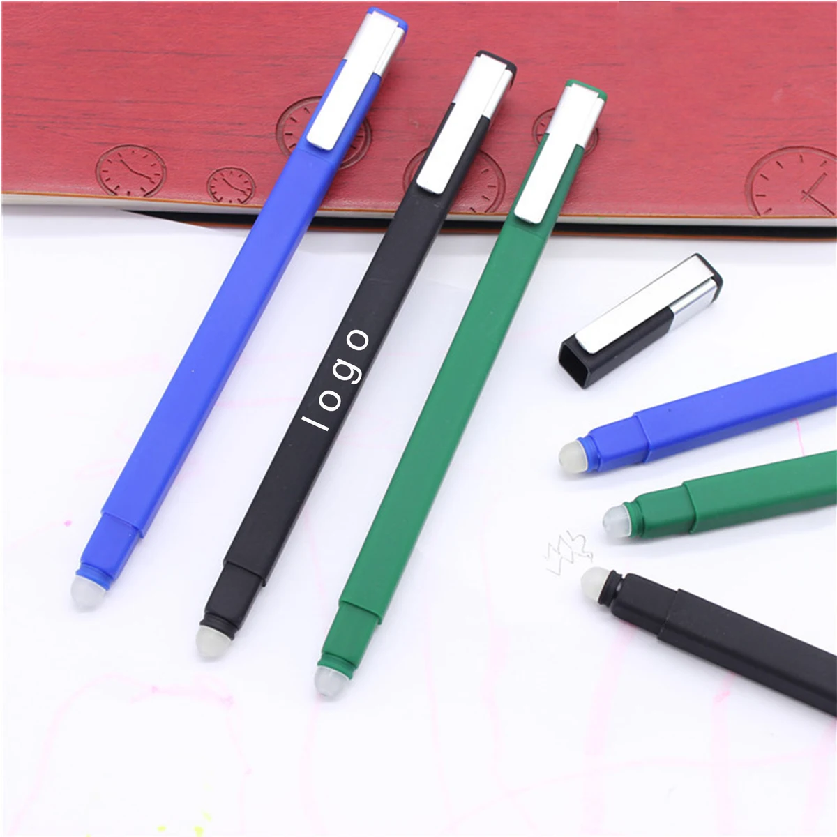 Erasable Pen With Pen Holder 1