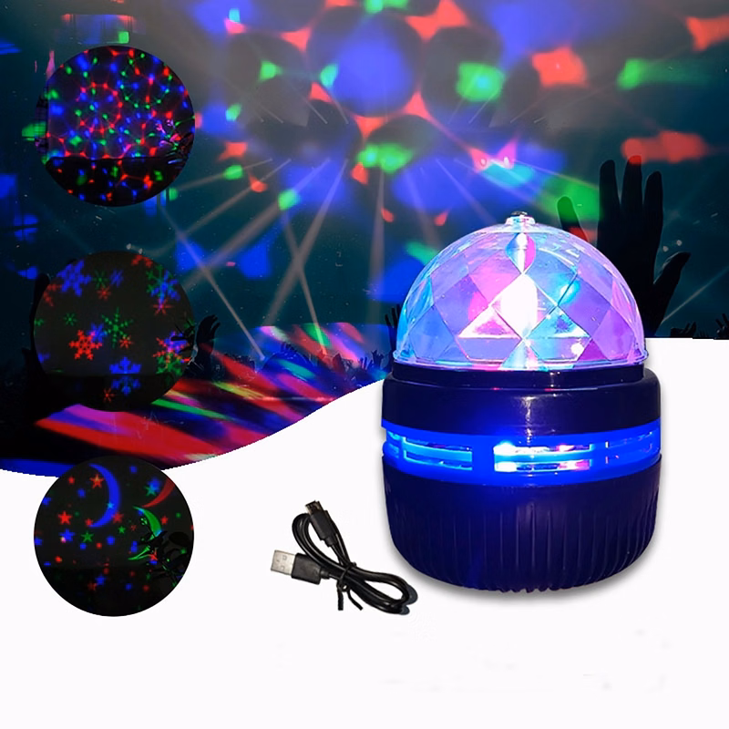Mini Star  Snow Night Lights USB Rechargeable