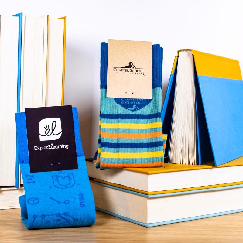 Mid Calf Book Club Socks - Cozy Comfort for Literary Discussions - American Made