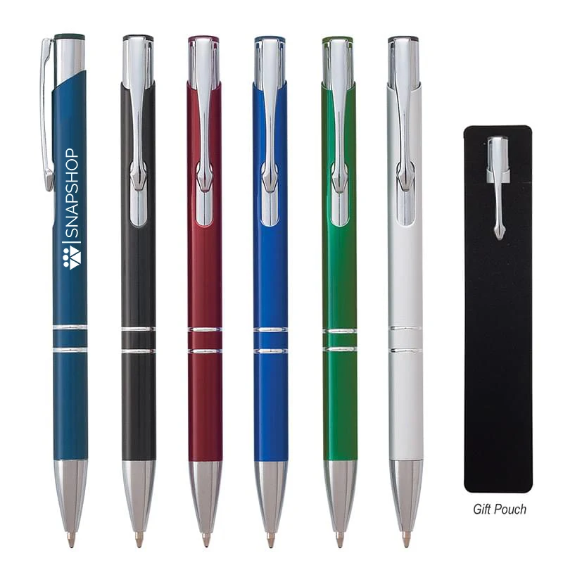 Brilliant Plunger Action Aluminium Pen 1