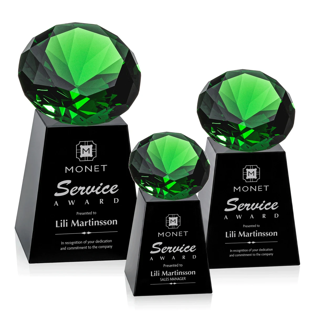 Celestina Award - Black/Emerald 1