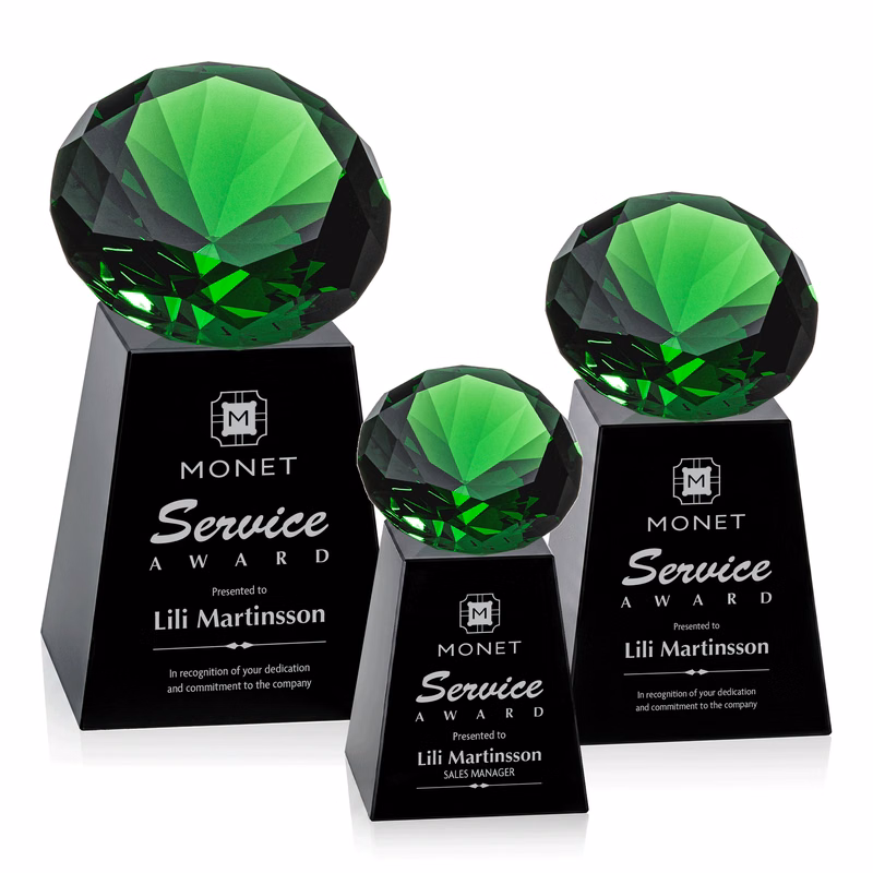 Celestina Award - Black/Emerald