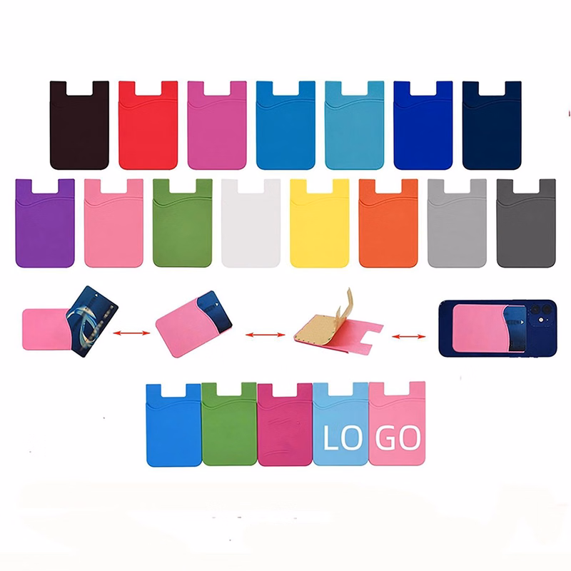 Silicone Phone Wallet Card Case