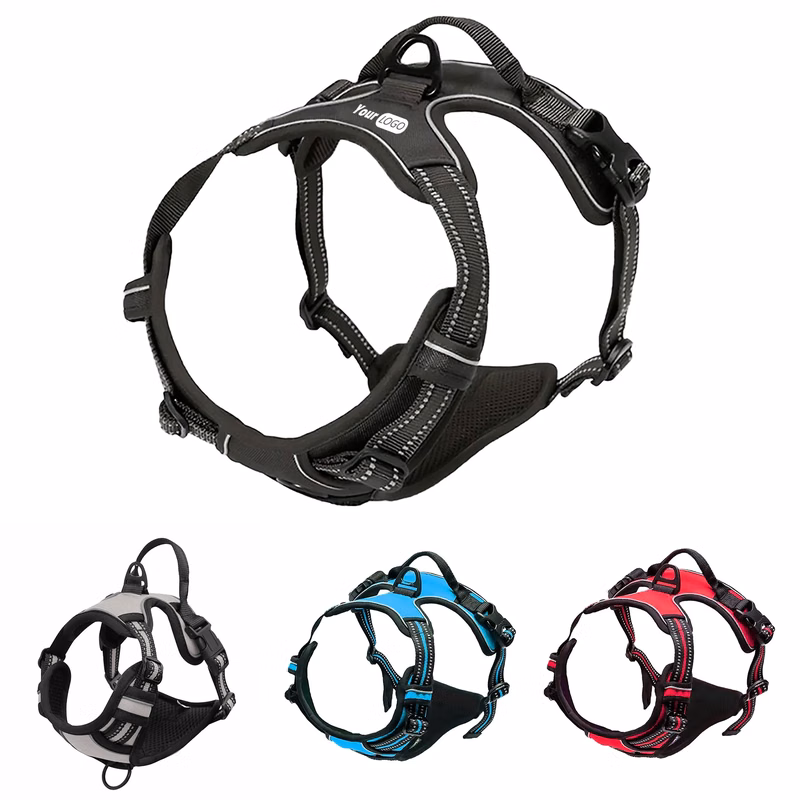 Polyester Reflective Medium And Large Dog Harness